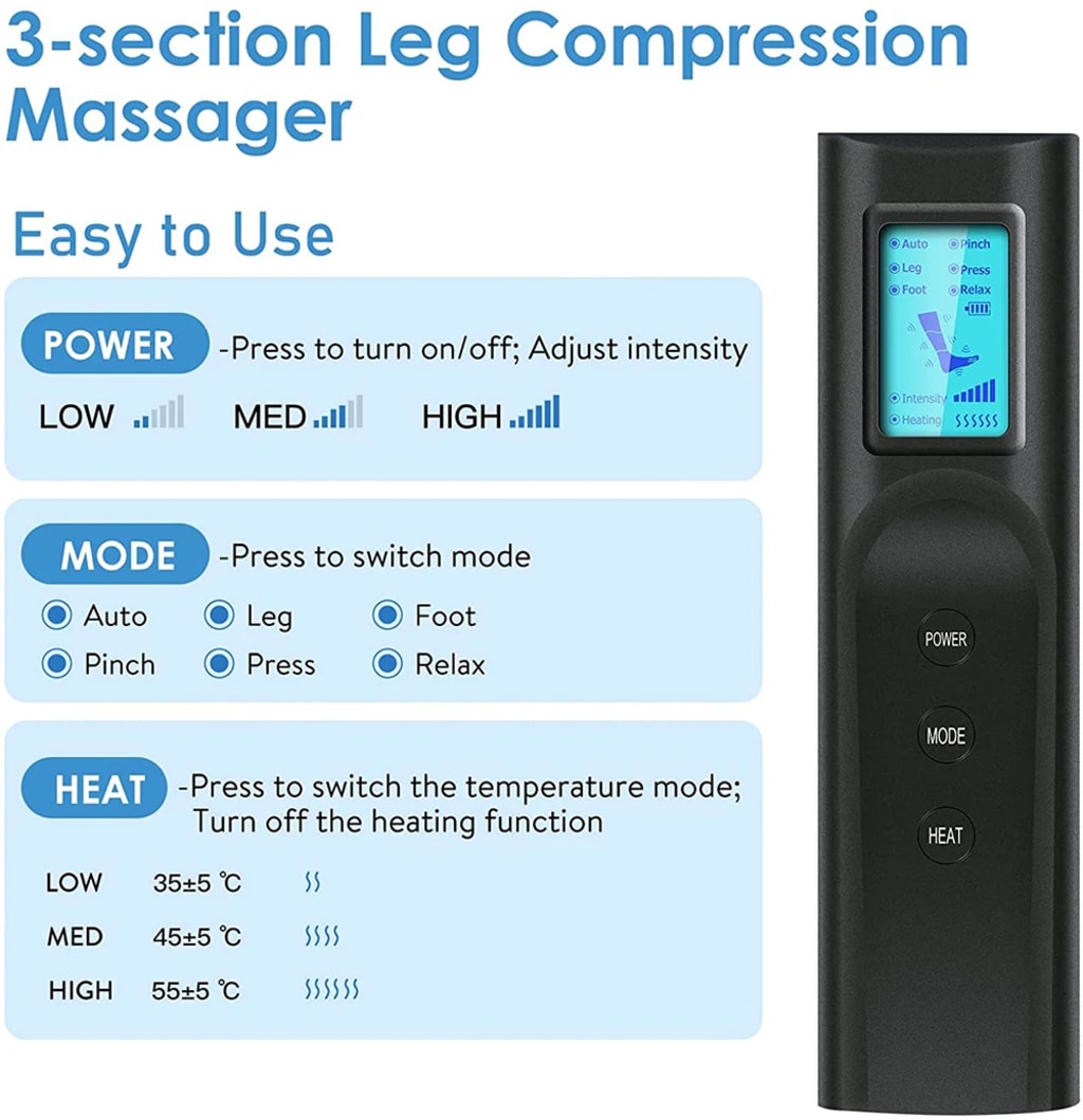 Leg Compressor Electric Massaging Machine